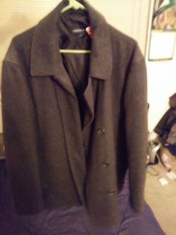 London fog button up jacket