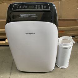 Honeywell HL12CESWB Portable Air Conditioner 12,000 BTU Cooling, with Dehumidifier and Remote (White-Blue) #23