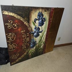 40"x40" Oil Painted Picture