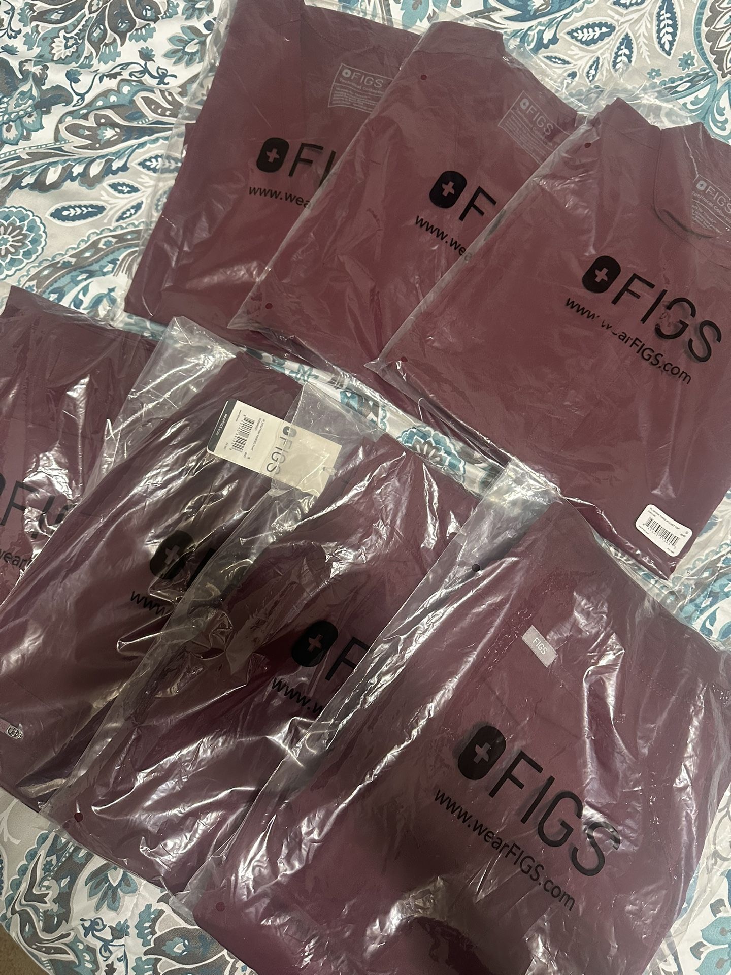FIGS Scrub Tops & Bottoms