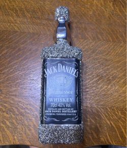 Jack Daniel’s decor plaster bottle replica