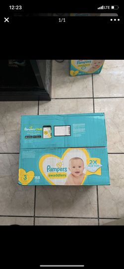 Pampers swaddlers size 3 (168 count)