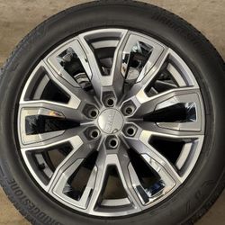 2025 GMC rims and tires 