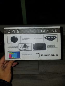 Brand new 4" 2 way Diamond speakers