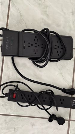 extension cords and multi-socket adapters