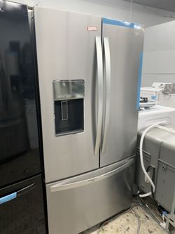 Whirlpool French door in stainless steel
