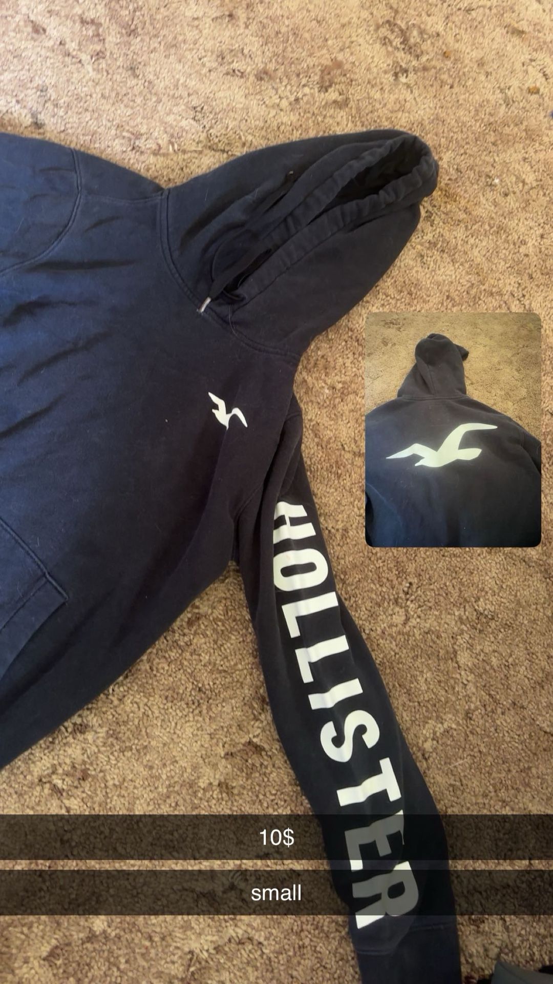 hollister hoodie