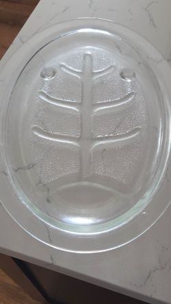 Glass platter