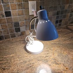 Table Lamp With A Light Bulb