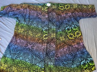 Cute Lularoe kimono top like new