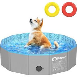 “New”Foldable Hard Plastic (32”) Dog&Kiddie Pool(32”)