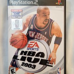 NBA Live 2003 PS2