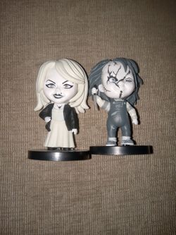 Culturefly Black & White Tiffany & Chucky Set