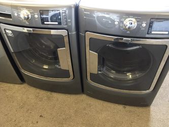 MAYTAG MAXIMA FRONT LOAD WASHER DRYER SET