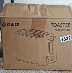 iSiLER 2-Slice Toaster TA01302D-UL