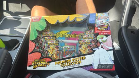 Ascended Heroes premium poster collection mega gardevoir