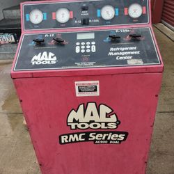 Mac A/C Recovery Machine. For R12 And R134.