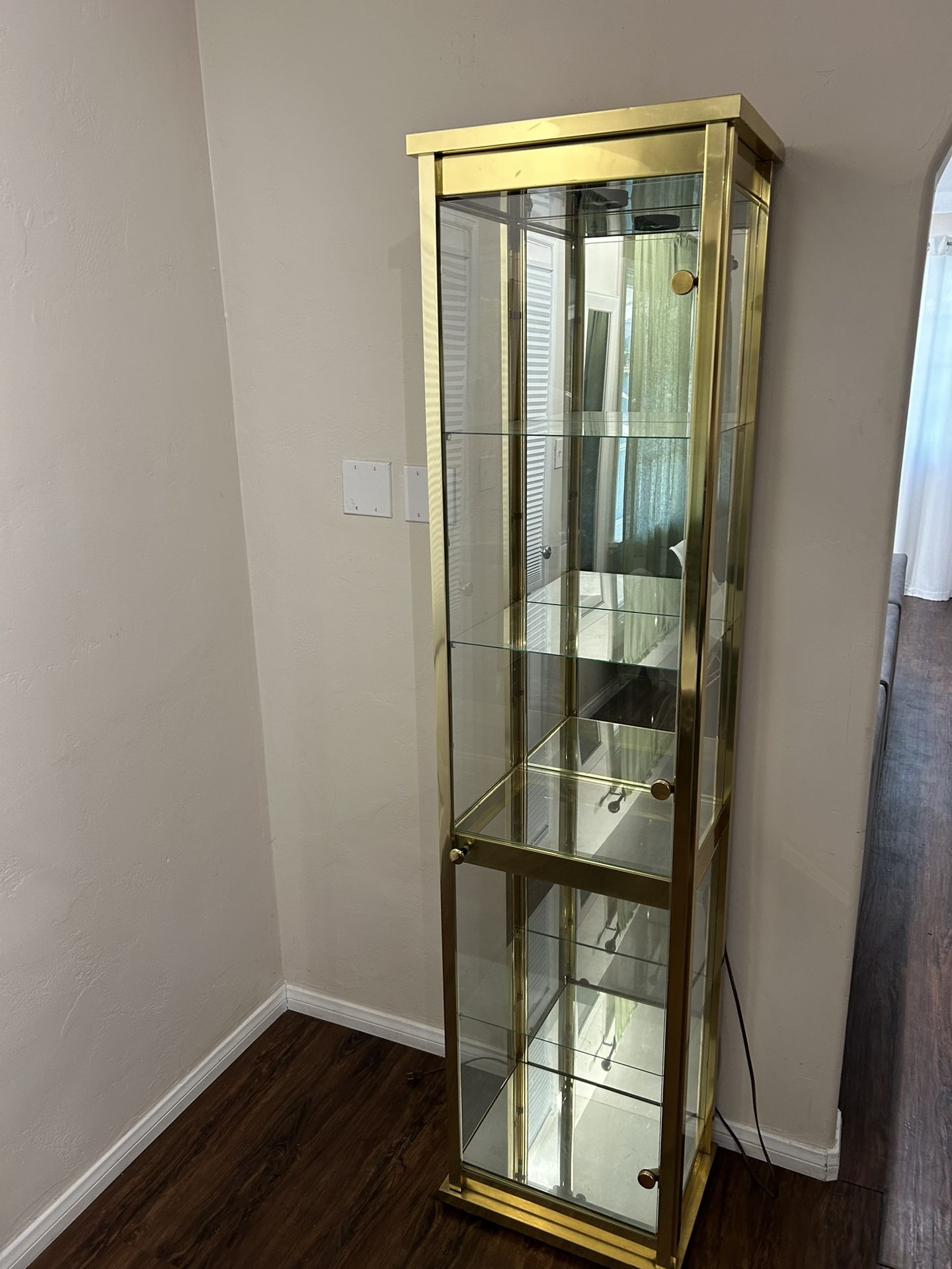 Vintage Glass Cabinet