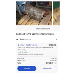 6l80 6 Speed Automatic transmission 