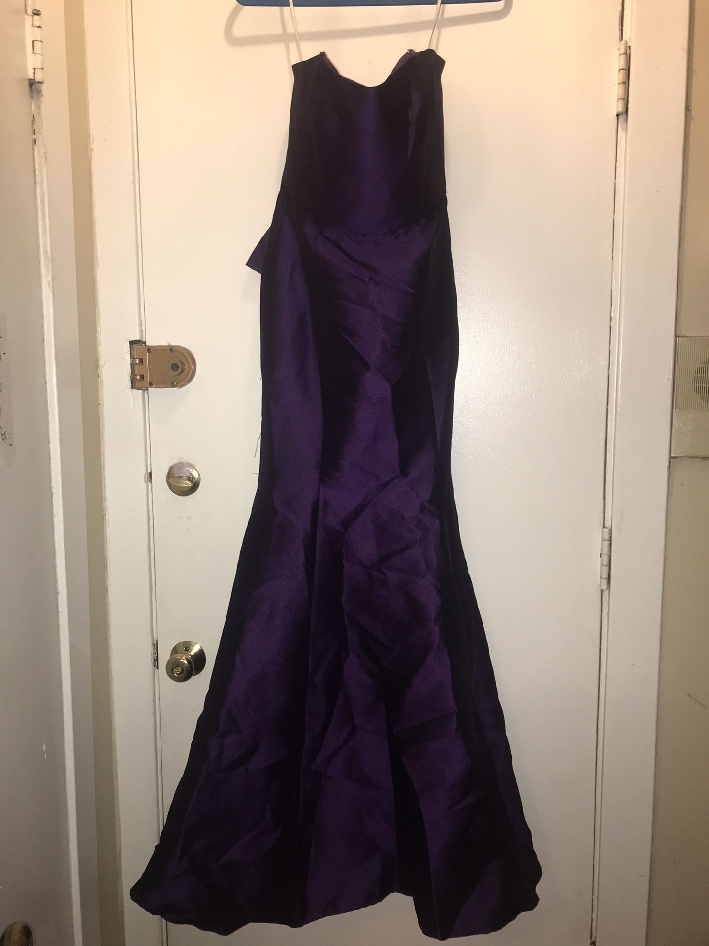 Purple Marchesa Notte dress
