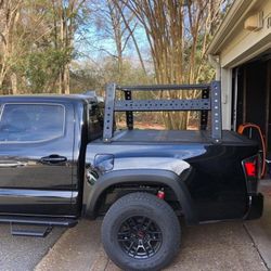 Truck Bed Rack: Tonneau Compatible 22" Toyota Tacoma