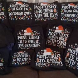 Family Christmas Shirts 