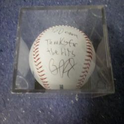 Brad Paisley Autographed Baseball