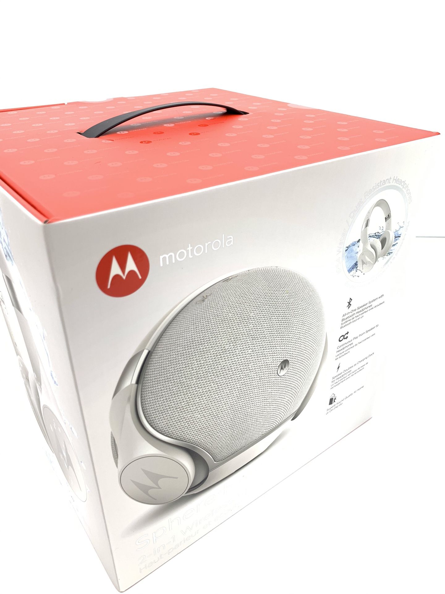 Motorola Sphere + Wireless speaker and headphones