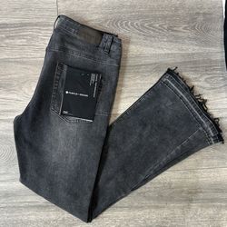 Purple Flared Jeans 32-32