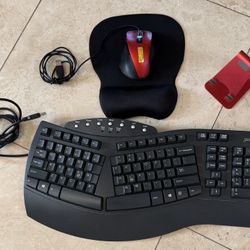 Perrix PERIBOARD Ergonomic Computer Keyboard With Accessories