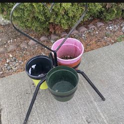 3 ♥️ Pot Holder Perfect For Garden Decoration 🌸🌺