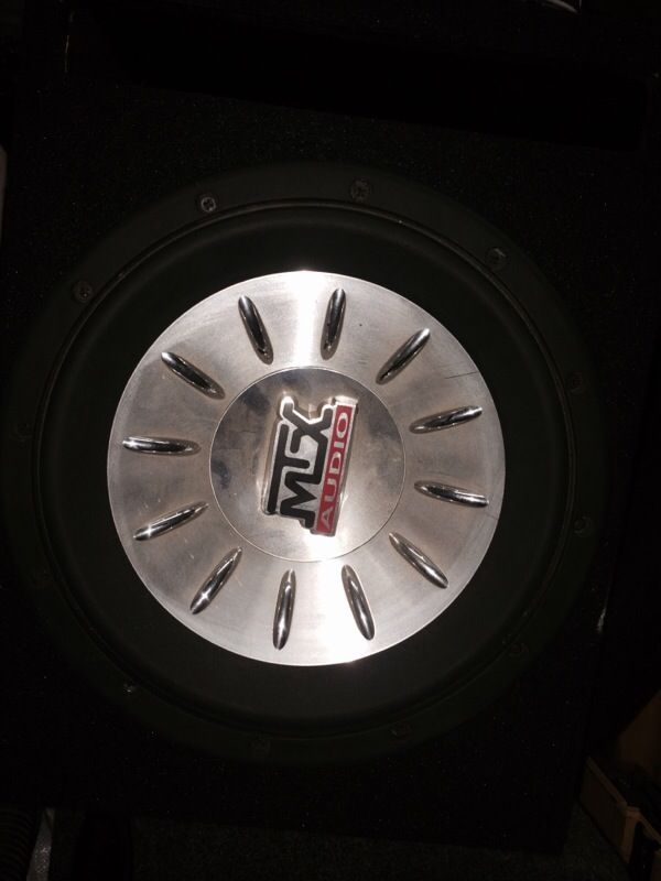 MTX Thunder 8000 12 subwoofer