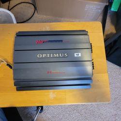 200 Watt Bridgeable Stereo AMPLIFIER 