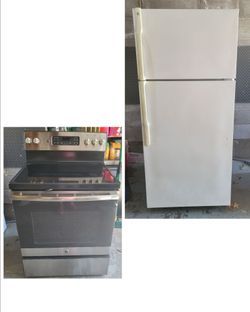 Ge Stove & Fridge