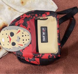 Friday the 13th Jason Halloween backpack purse