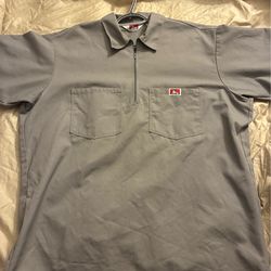Davis Ben Davis shorts sleeve zip up