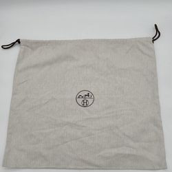 HERMES Dust Bag 19” x 21” Bag Cover Sleeper Bag
