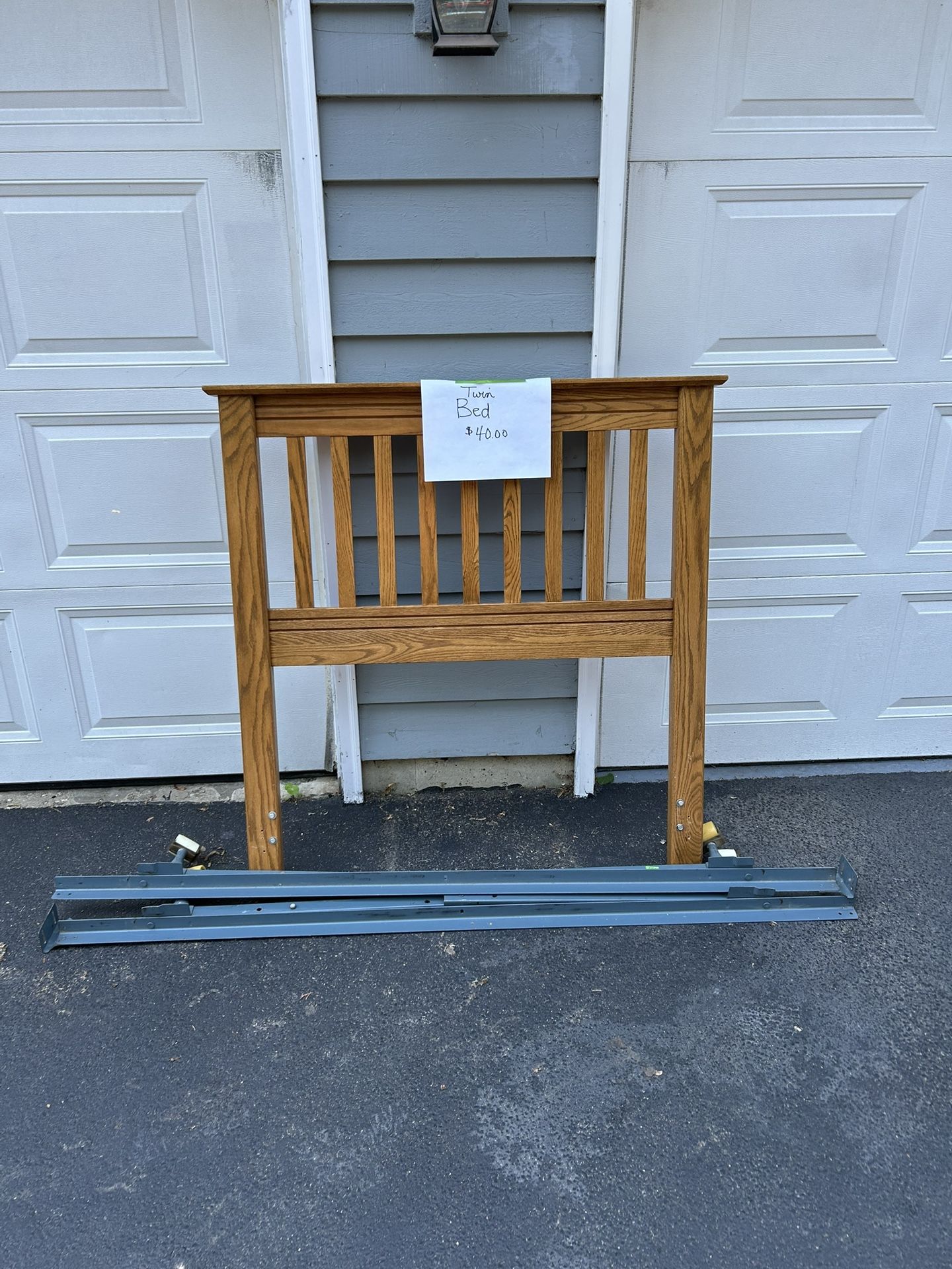 Twin Bed Headboard And frame
