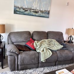 Reclining Couch And Seat 