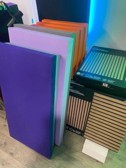 Acoustic Panels & Acoustic Slats (BRAND NEW!)