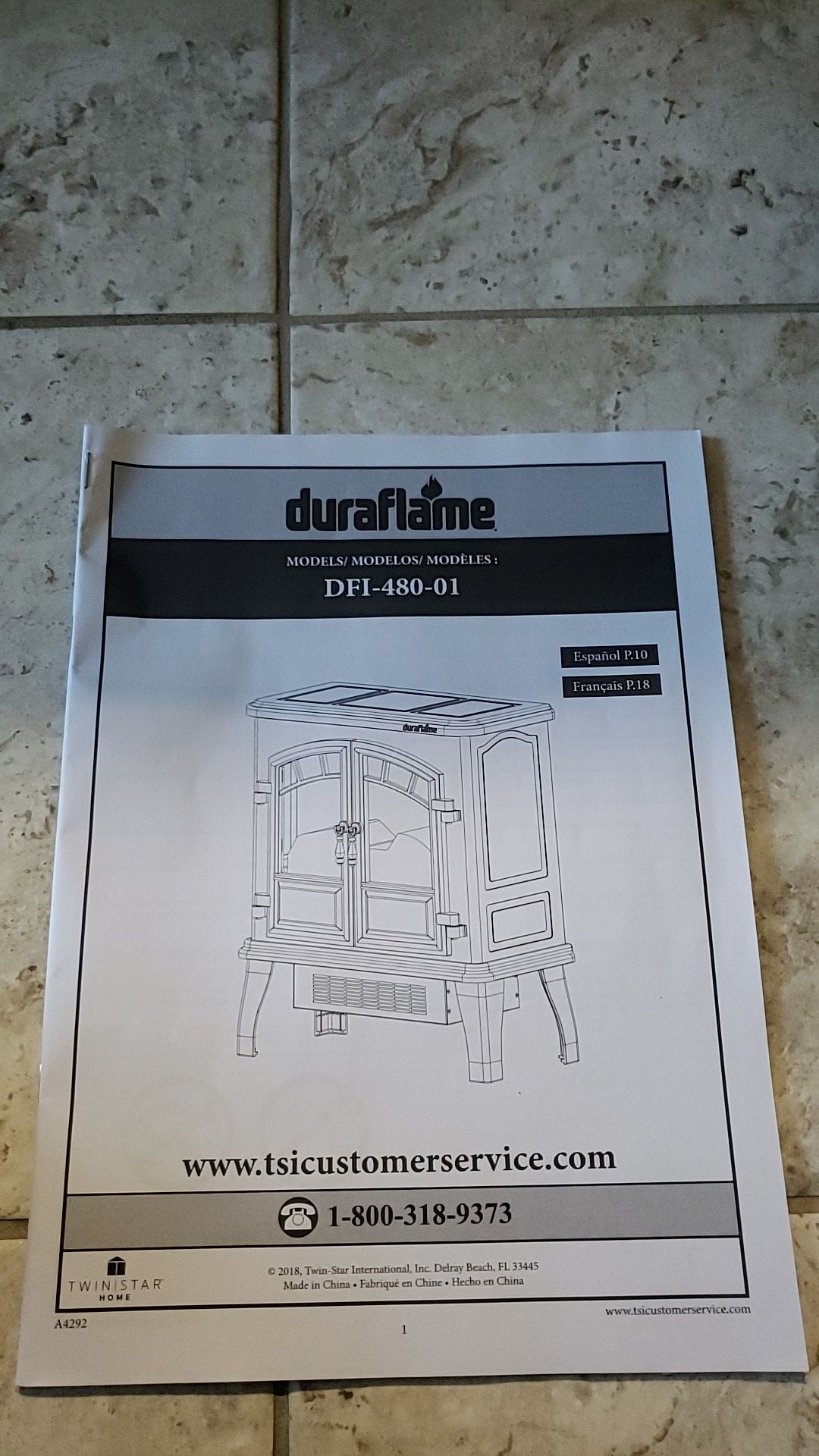 Duraflame DFI-480-01 for Sale in Austin, TX - OfferUp