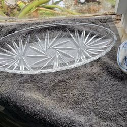 Mikasa Crystal Dish