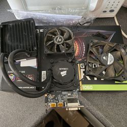Nvidia Geforce 1080 With Water Cooler Fan