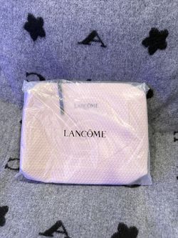 Lancôme pink cosmetic bag