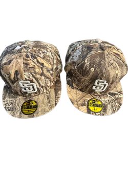 New Era 59FIFTY San Diego Padres Realtree Camo Hats