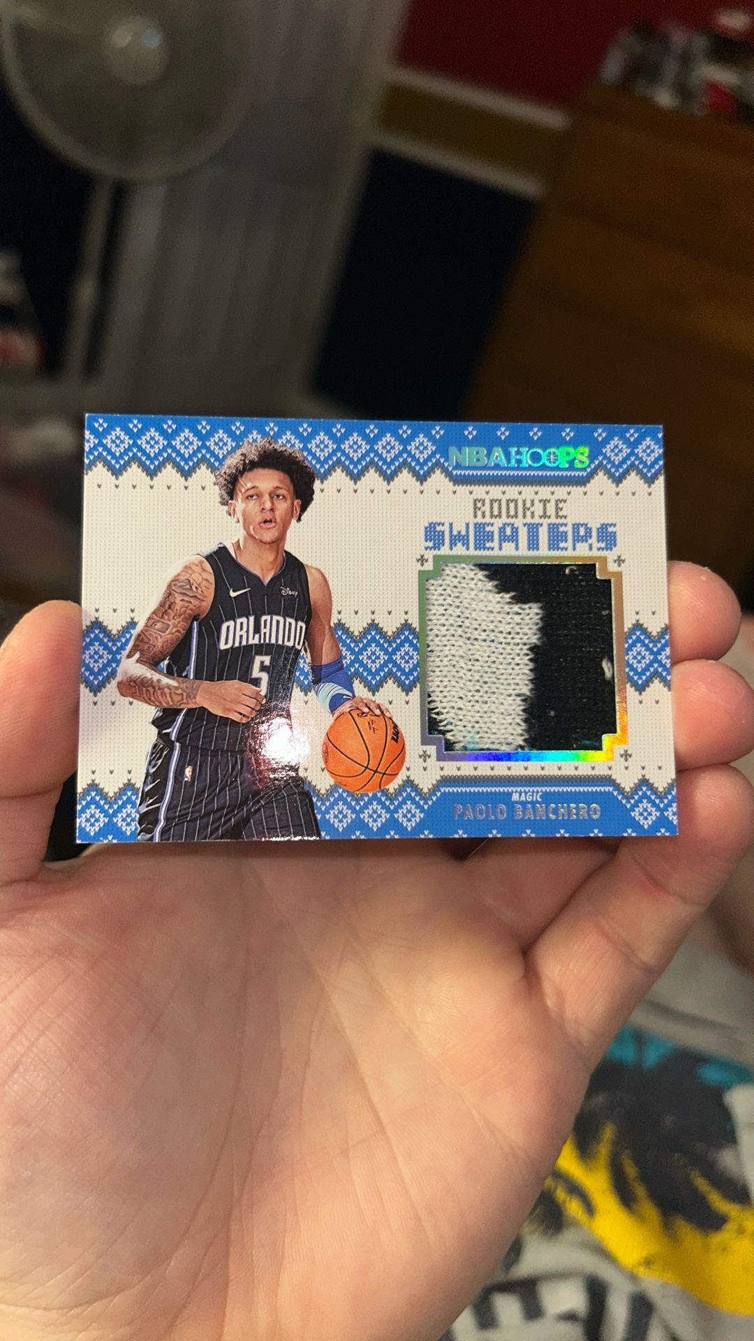 2022-23 Panini NBA Hoops Rookie Sweaters Paolo Banchero #RS-PB.1 Rookie RC