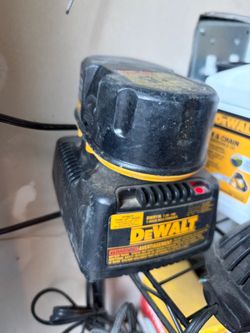 18volt dewalt battery charger and 3 batteries