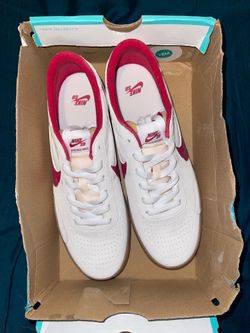 Nike Heritage Vulc SB ummit White Cardinal Red' CD5010-100 Men's Shoes Size 10