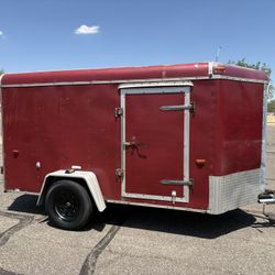 6 X 12 Interstate Enclosed Trailer 