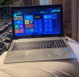 Touchscreen laptop